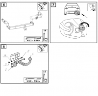 Фаркоп 6760-AX Oris на Kia Rio X-line 2017-2020, Kia Rio X 2020-2022. Необходима подрезка бампера. Тип шара: A. Нагрузки: 1300/75 кг, масса фаркопа 18,9 кг (без электрики в комплекте) от магазина ФаркопРос